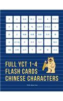 Full YCT 1-4 Flash Cards Chinese Characters