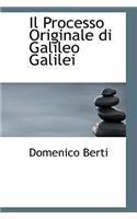 Il Processo Originale Di Galileo Galilei