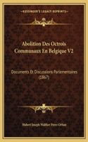 Abolition Des Octrois Communaux En Belgique V2
