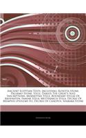 Articles on Ancient Egyptian Texts, Including