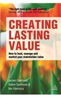 Creating Lasting Value