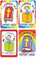 I Learned My Memory Verse Sticker Pack