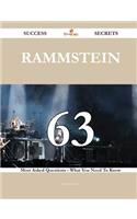 Rammstein 63 Success Secrets - 63 Most Asked Questions on Rammstein - What You Need to Know