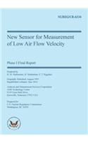 New Sensor for Measurement of Low Air Flow Velocity