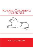 Kuvasz Coloring Calendar