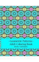 Geometric Patterns Adult Coloring Book