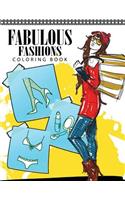 Fabulous Fashions coloring Book