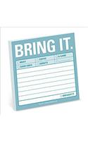 Knock Knock Bring It Sticky Note