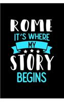 Rome It's Where My Story Begins