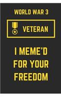 World War 3 veteran