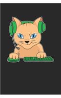 Cat Gamer Notebook - Player Journal Planner
