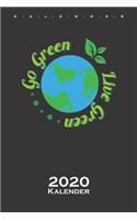 Go green, live green Kalender 2020