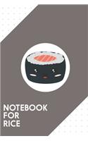 Notebook for Rice