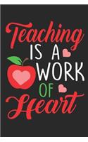 Teaching is a work of heart