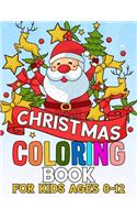 Christmas Coloring Book for Kids Ages 8-12