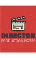 Director Clapperboard Notebook, 120 Page Blank Lined Journal