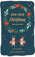 2019-2028 Christmas Card Address Book
