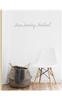 Chair and Blanket Basket: Home Inventory Notebook