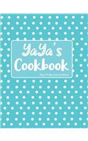 YaYa's Cookbook Blue Polka Dot Edition