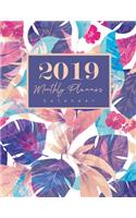 2019 Monthly Planner Calendar