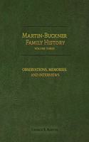 Martin-Buckner Family History