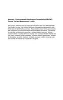 Electromagnetic Interference/Compatibility (Emi/Emc) Control Test and Measurement Facility