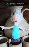 My Knitting Patterns: 120 lined pages