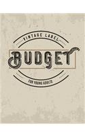 Budget for Young Adults