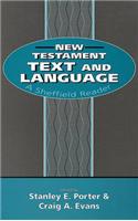 New Testament Text and Language