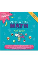 Page a Day Math Subtraction & Counting Book 7: Subtracting 6 from the Numbers 6-16