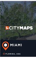 City Maps Miami Florida, USA