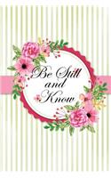 Be Still And Know