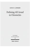 Defining All-Israel in Chronicles