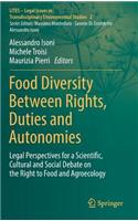 Food Diversity Between Rights, Duties and Autonomies