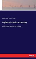 English-Sulu-Malay Vocabulary