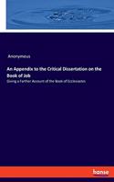 Appendix to the Critical Dissertation on the Book of Job