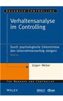 Verhaltensanalyse im Controlling