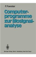 Computerprogramme Zur Biosignalanalyse
