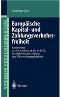 Europäische Kapital- Und Zahlungsverkehrsfreiheit