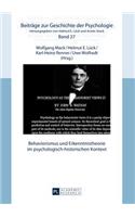 Behaviorismus Und Erkenntnistheorie Im Psychologisch-Historischen Kontext