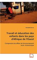 Travail et éducation des enfants dans les pays d'Afrique de l'Ouest