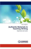 Authentic Materials in Teaching Writing