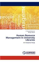 Human Resource Management in University Libraries