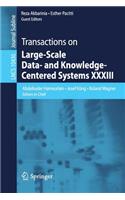 Transactions on Large-Scale Data- And Knowledge-Centered Systems XXXIII