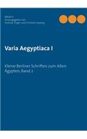 Varia Aegyptiaca I