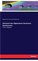 Almanach des Allgemeinen Deutschen Musikvereins