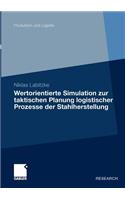 Wertorientierte Simulation Zur Taktischen Planung Logistischer Prozesse Der Stahlherstellung
