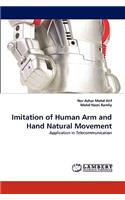 Imitation of Human Arm and Hand Natural Movement