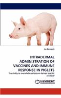 Intradermal Administration of Vaccines and Immune Response in Piglets