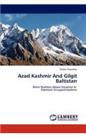 Azad Kashmir and Gilgit Baltistan